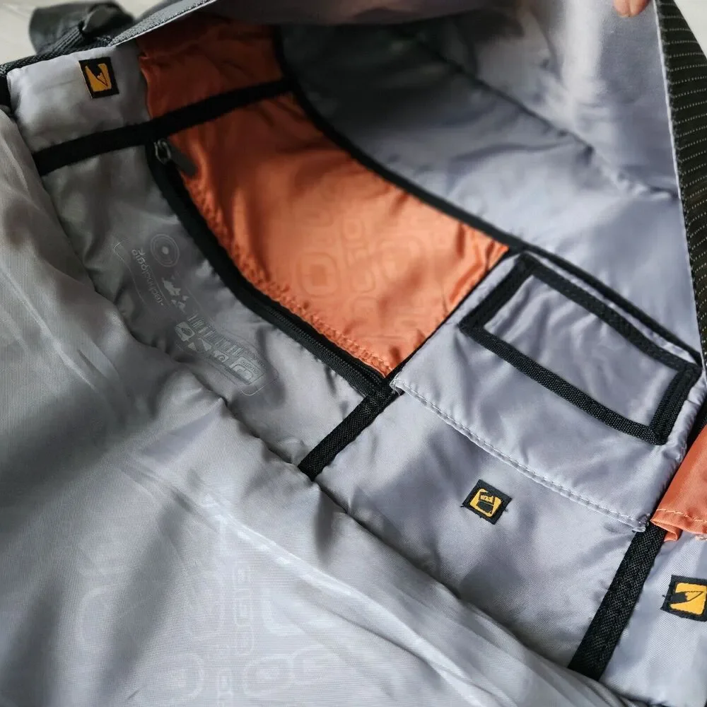 Ogio Laptop Messenger Bag Multi-Zip Compartment Carrying‎ Padded Pocket Black